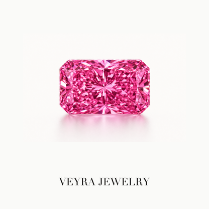 Radiant Cut D Color VVS Loose Moissanite Stone – Luxury Diamond Alternative