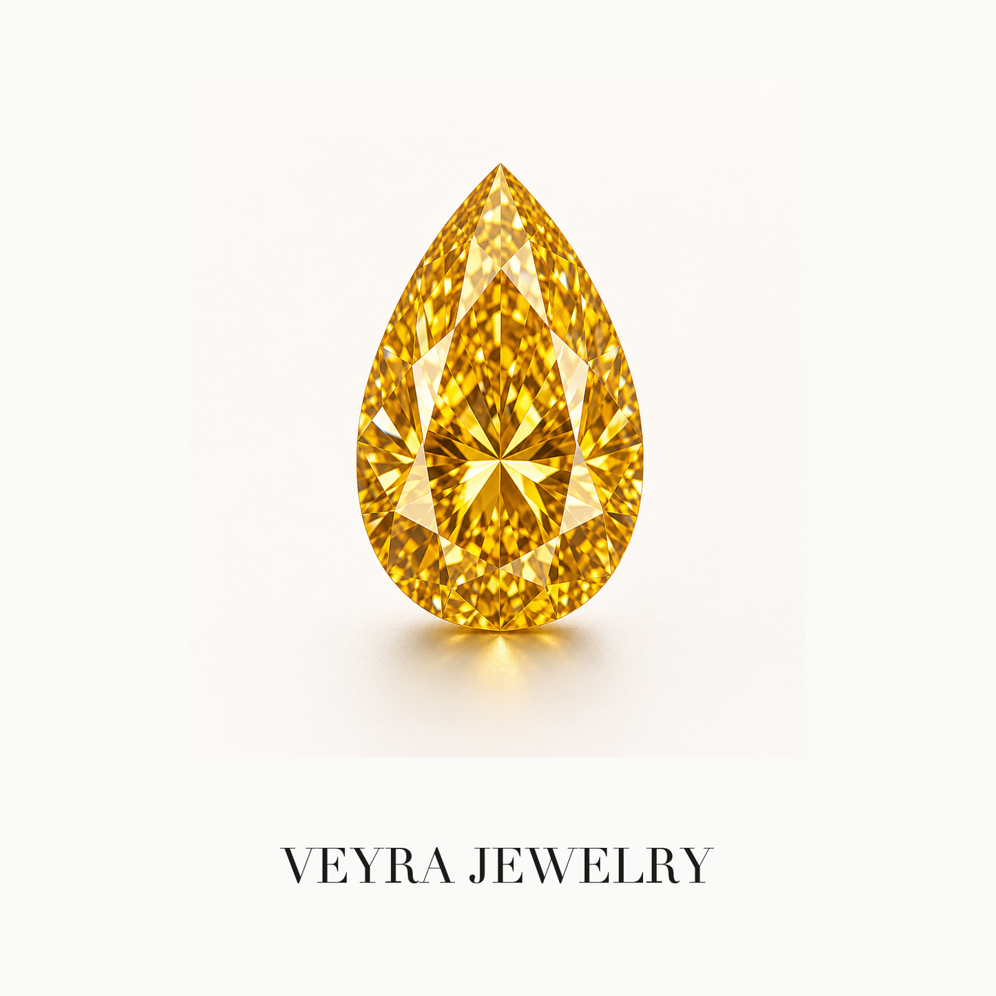 Pear Cut D Color VVS Loose Moissanite Stone – Luxury Diamond Alternative