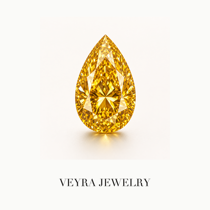 Pear Cut D Color VVS Loose Moissanite Stone – Luxury Diamond Alternative