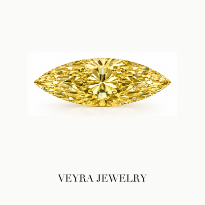 Marquise Cut D Color VVS Loose Moissanite Stone – Luxury Diamond Alternative