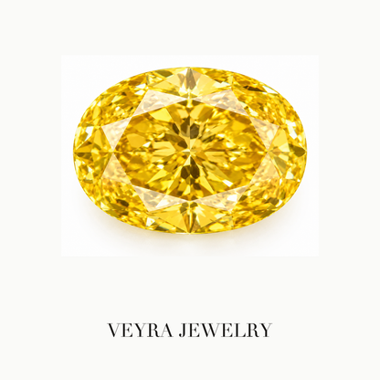 Oval Cut D Color VVS Loose Moissanite Stone – Luxury Diamond Alternative
