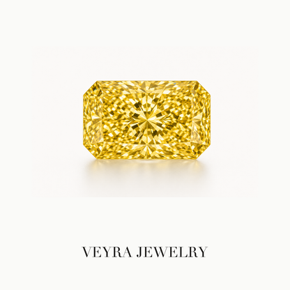 Radiant Cut D Color VVS Loose Moissanite Stone – Luxury Diamond Alternative