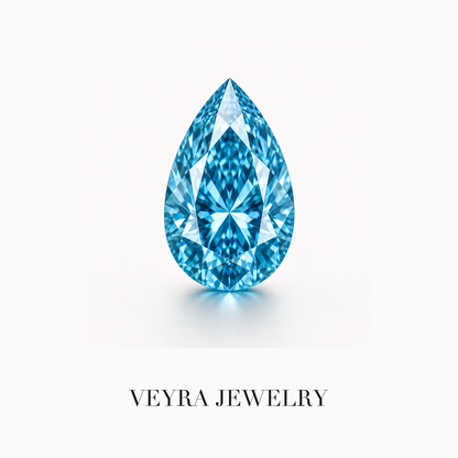 Pear Cut D Color VVS Loose Moissanite Stone – Luxury Diamond Alternative