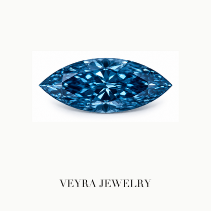 Marquise Cut D Color VVS Loose Moissanite Stone – Luxury Diamond Alternative