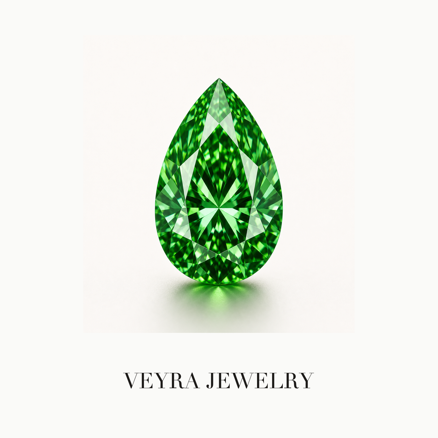 Pear Cut D Color VVS Loose Moissanite Stone – Luxury Diamond Alternative