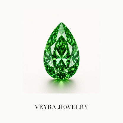 Pear Cut D Color VVS Loose Moissanite Stone – Luxury Diamond Alternative