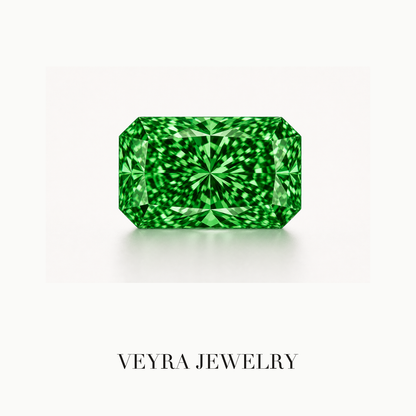 Radiant Cut D Color VVS Loose Moissanite Stone – Luxury Diamond Alternative