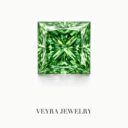 Princess Cut D Color VVS Loose Moissanite Stone – Luxury Diamond Alternative