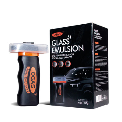 🎅Automotive Handheld Oil Flmr Cream,Glass Decontamination Without Traces,Window Oil Film Cleaning,FastCleaning