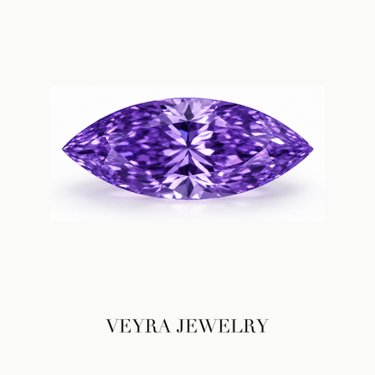 Marquise Cut D Color VVS Loose Moissanite Stone – Luxury Diamond Alternative