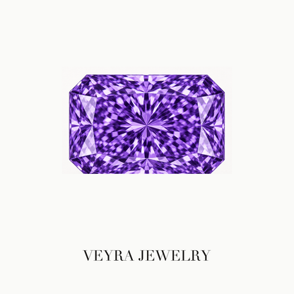 Radiant Cut D Color VVS Loose Moissanite Stone – Luxury Diamond Alternative