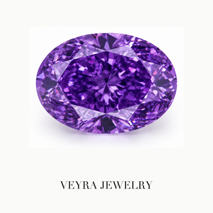 Oval Cut D Color VVS Loose Moissanite Stone – Luxury Diamond Alternative