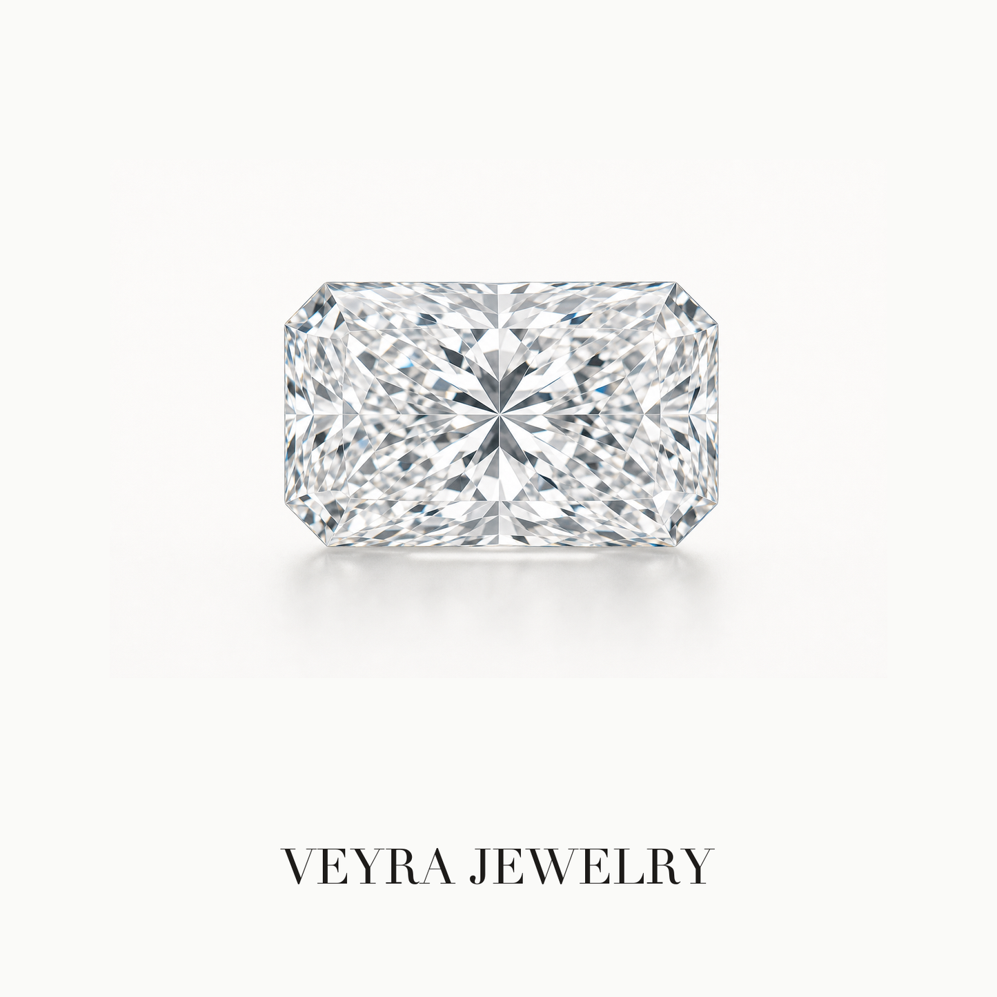 Radiant Cut D Color VVS Loose Moissanite Stone – Luxury Diamond Alternative