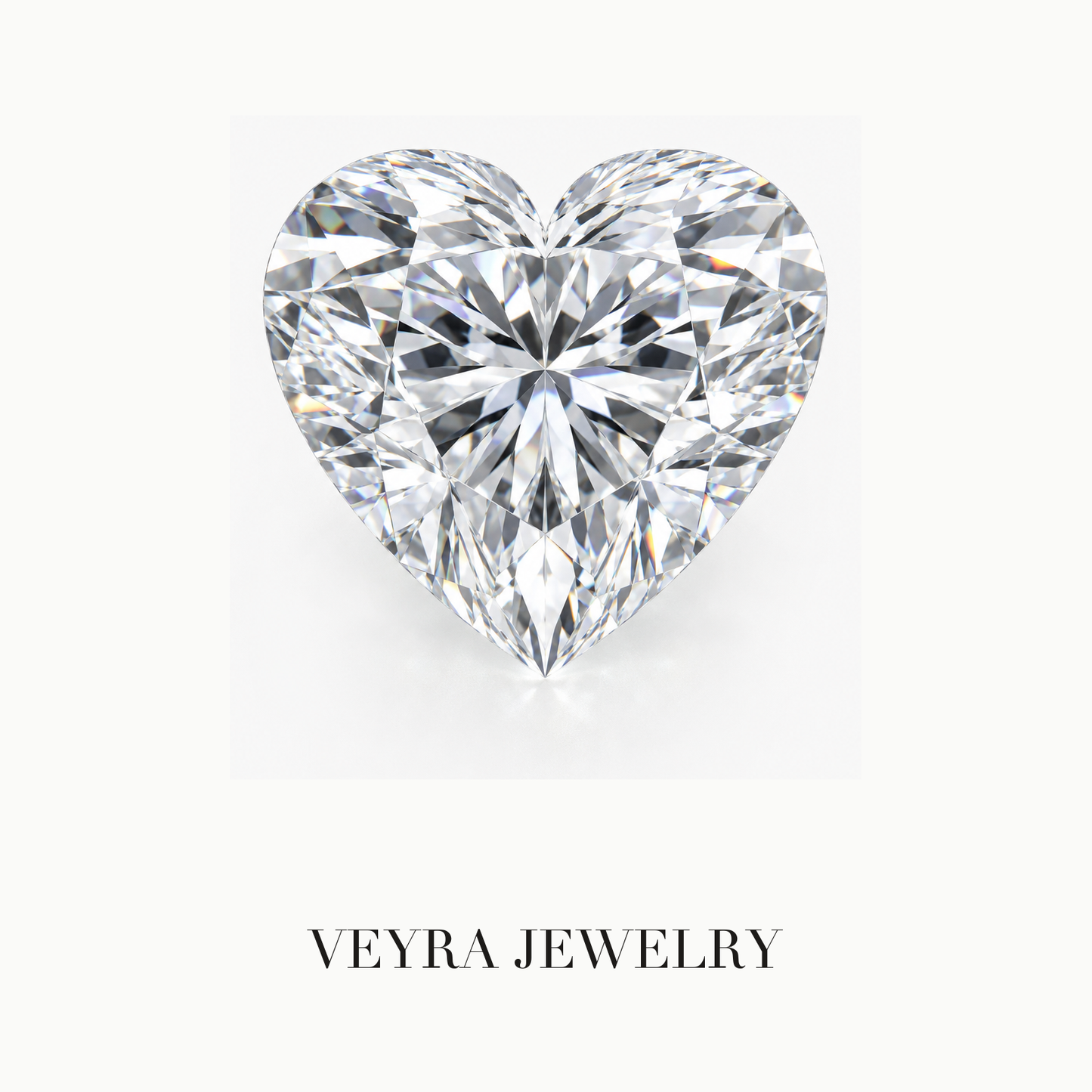 Heart Cut D Color VVS Loose Moissanite Stone – Luxury Diamond Alternative